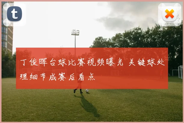 丁俊晖台球比赛视频曝光 关键球处理细节成赛后看点